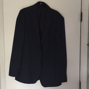 Mens DKNY Navy Blue Blazer 42L Macys Store